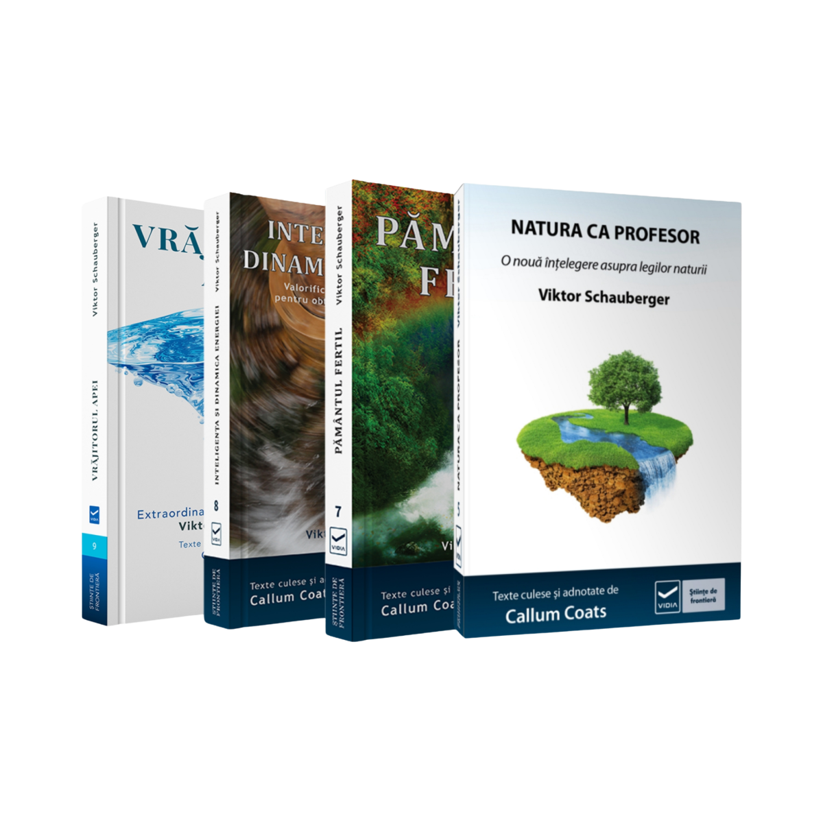 Pachet VIKTOR SCHAUBERGER (4 carti)