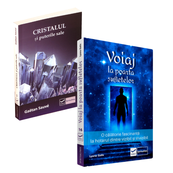 Pachet "CRISTALUL SI VOIAJ LA POARTA SUFLETELOR"